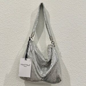 Mimi-Mua Shoulder Firenze Side Bag Purse New Excellent Condition